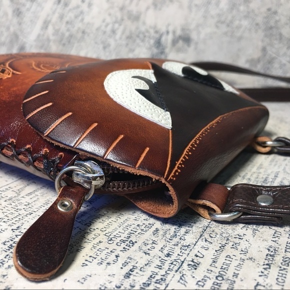 OWL HANDBAG - Leather by Wild Wings - Picture 3 of 9